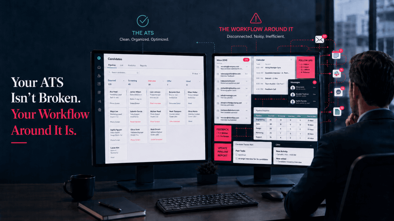 Your ATS Isn't Broken. Your Workflow Around It Is.